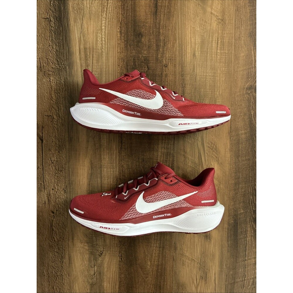 Nike Air Zoom Pegasus 41 Alabama Crimson Tide Shoes Men Size 9 FZ5103-600
